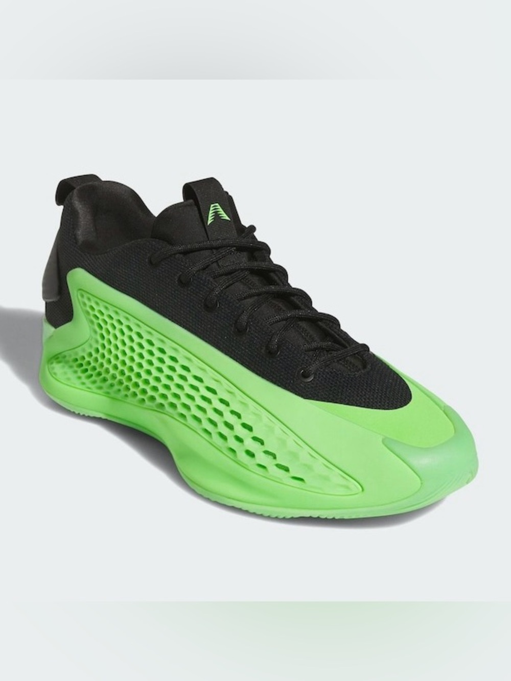 Adidas A.E.1 Anthony Edwards basketball shoes in green & black (8.5) barely used